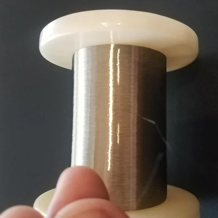 Никелевая проволока 0,025 мм. НП0 чистота 99,98-99.99%