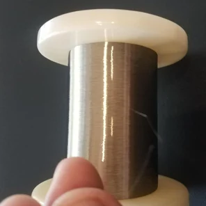 Никелевая проволока 0,025 мм. НП0 чистота 99,98-99.99%